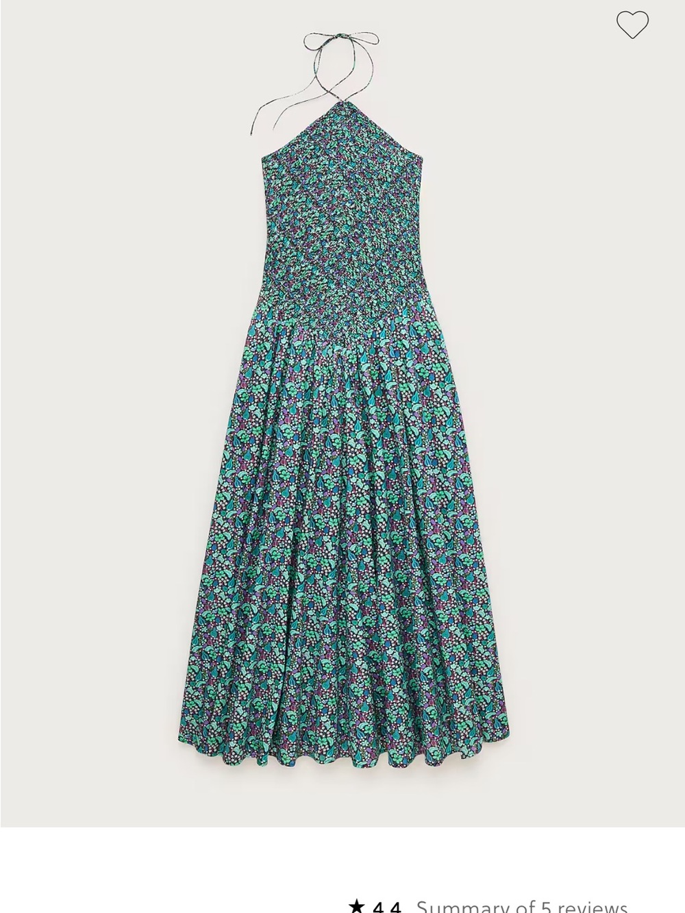 JCREW LIBERTY FABRIC MIDI DRESS NWT — XXS